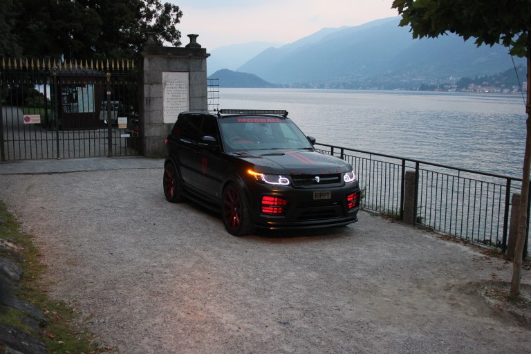 Lake Como Range Rover Sport