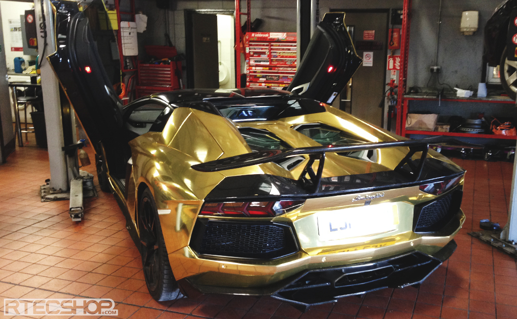 Gold DMC Aventador