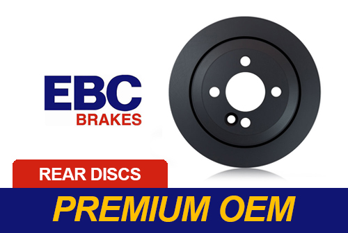EBC Premium OEM Brake Discs (Rear)