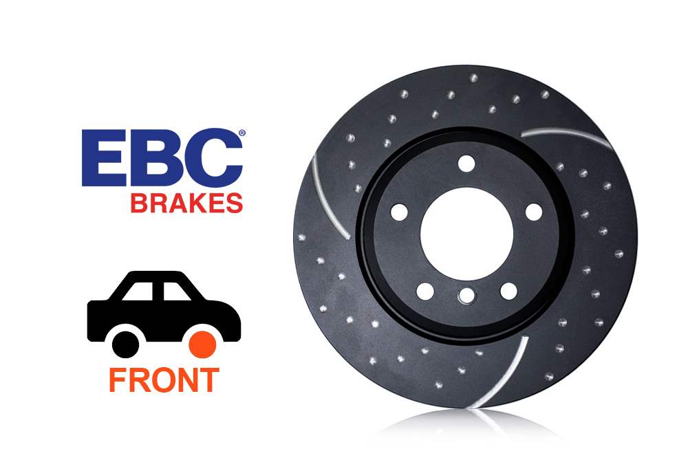 EBC GD Front Brake Discs 297mm for Mazda CX-5 2.2 TD 150bhp 2012 GD1912
