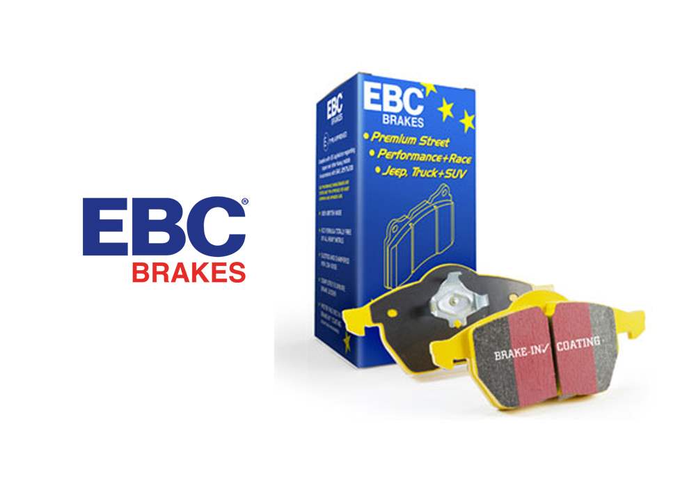 EBC YellowStuff Rear Brake Pads for TVR Chimaera 4.0 93-94 DP4617R 