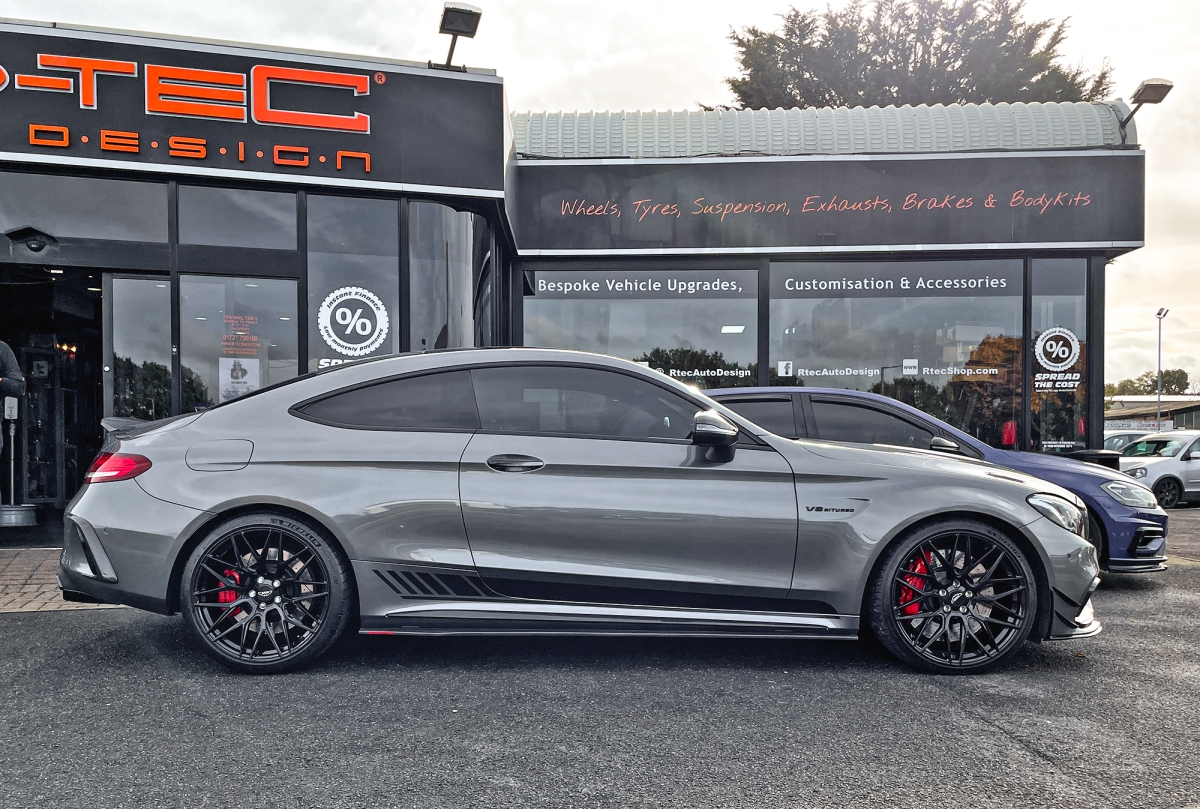 MERCEDES C63S COUPE - JUDD Model One Mesh Gloss (Black)